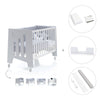 Lettino co-sleeping 60x120 cm (5in1) grigio · Omni C181-M7778