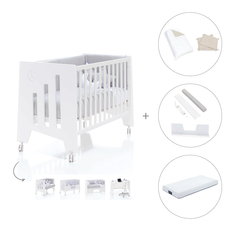 Lettino-scrivania 60x120 cm (2in1) bianco · Omni C181-M7700