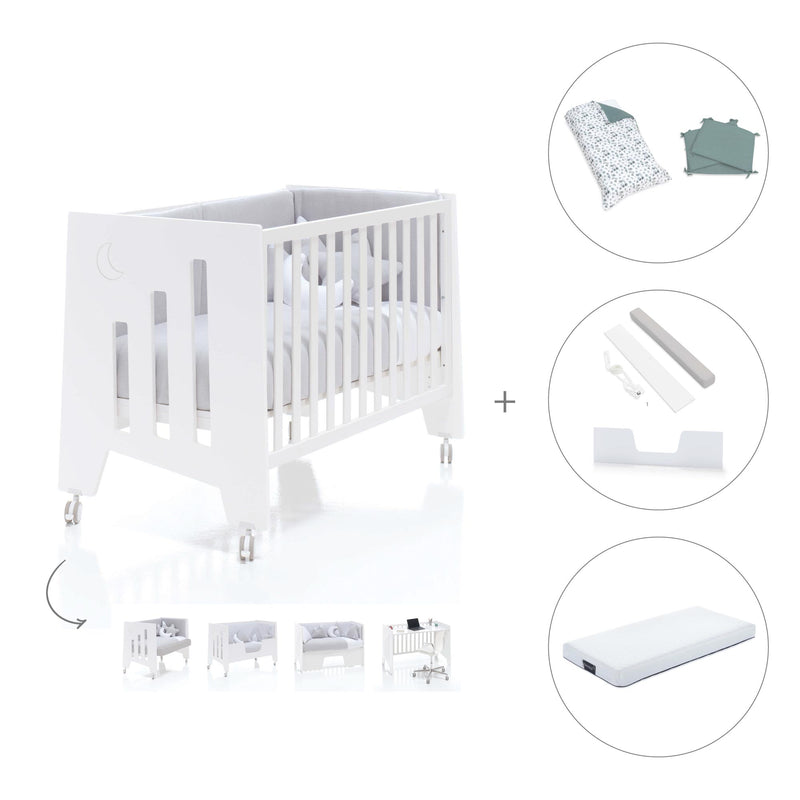 Lettino-scrivania 60x120 cm (2in1) bianco · Omni C181-M7700