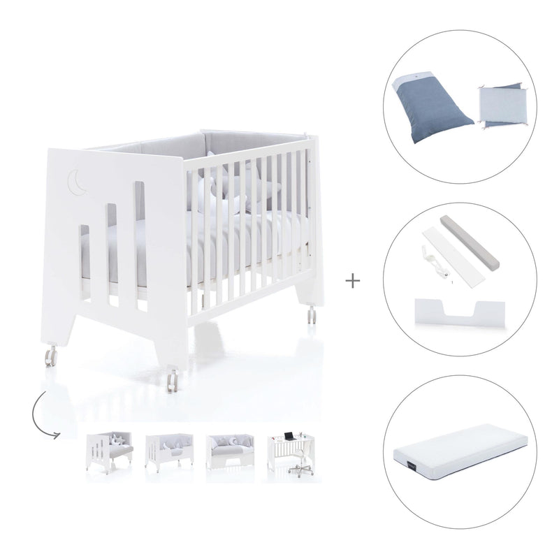 Lettino-scrivania 60x120 cm (2in1) bianco · Omni C181-M7700