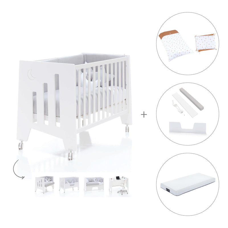 Lettino-scrivania 60x120 cm (2in1) bianco · Omni C181-M7700