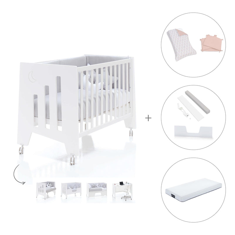 Lettino-scrivania 60x120 cm (2in1) bianco · Omni C181-M7700