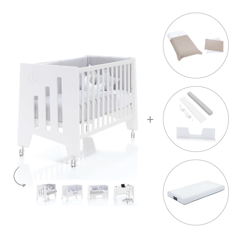 Lettino-scrivania 60x120 cm (2in1) bianco · Omni C181-M7700