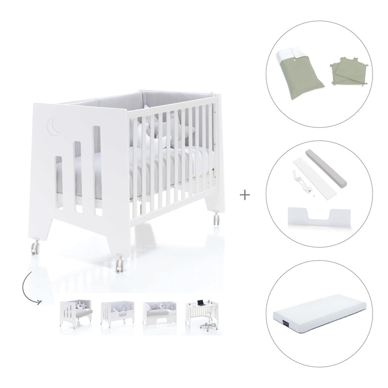 Lettino-scrivania 60x120 cm (2in1) bianco · Omni C181-M7700