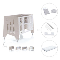 Lettino co-sleeping 60x120 cm (5in1) beige · Omni C181-M7753