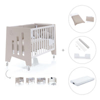 Lettino co-sleeping 60x120 cm (5in1) beige · Omni C181-M7753