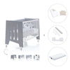 Lettino co-sleeping 60x120 cm (5in1) bianco/antracite · Omni Due Antracita