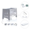 Lettino co-sleeping 60x120 cm (5in1) bianco/antracite · Omni Due Antracita