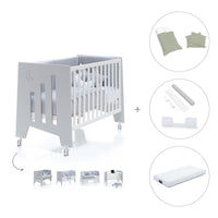 Lettino co-sleeping 60x120 cm (5in1) grigio · Omni C181-M7778