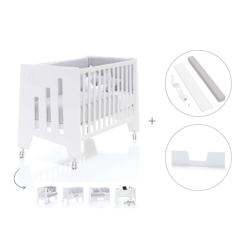 Lettino-scrivania 60x120 cm (2in1) bianco · Omni C181-M7700