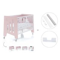 Lettino-scrivania 60x120 cm (2in1) rosa · Omni C181-M7742