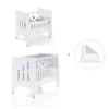Culla 60x80 cm e lettino 60x120 cm (7in1) bianco · Omni Tre White