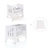 Culla 60x80 cm e lettino 60x120 cm (7in1) bianco · Omni Tre White