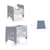 Culla 60x80 cm e lettino 60x120 cm (7in1) antracite · Omni Tre Antracita