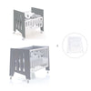 Culla 60x80 cm e lettino 60x120 cm (7in1) antracite · Omni Tre Antracita
