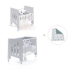 Culla 60x80 cm e lettino 60x120 cm (7in1) grigio · Omni Tre Grey