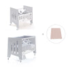 Culla 60x80 cm e lettino 60x120 cm (7in1) grigio · Omni Tre Grey