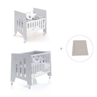 Culla 60x80 cm e lettino 60x120 cm (7in1) grigio · Omni Tre Grey