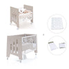 Culla 60x80 cm e lettino 60x120 cm (7in1) beige · Omni Tre Arena