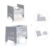 Culla 60x80 cm e lettino 60x120 cm (7in1) antracite · Omni Tre Antracita
