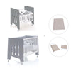 Culla 60x80 cm e lettino 60x120 cm (7in1) antracite · Omni Tre Antracita
