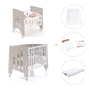 Culla 60x80 cm e lettino 60x120 cm (7in1) beige · Omni Tre Arena