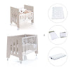 Culla 60x80 cm e lettino 60x120 cm (7in1) beige · Omni Tre Arena