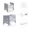 Culla 60x80 cm e lettino 60x120 cm (7in1) antracite · Omni Tre Antracita