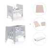 Culla 60x80 cm e lettino 60x120 cm (7in1) grigio · Omni Tre Grey