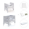 Culla 60x80 cm e lettino 60x120 cm (7in1) grigio · Omni Tre Grey
