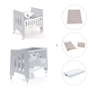 Culla 60x80 cm e lettino 60x120 cm (7in1) grigio · Omni Tre Grey