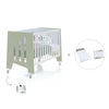 Lettino co-sleeping 60x120 cm (5in1) verde oliva · Omni C181-M7756