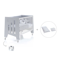 Lettino co-sleeping 60x120 cm (5in1) grigio · Omni C181-M7778