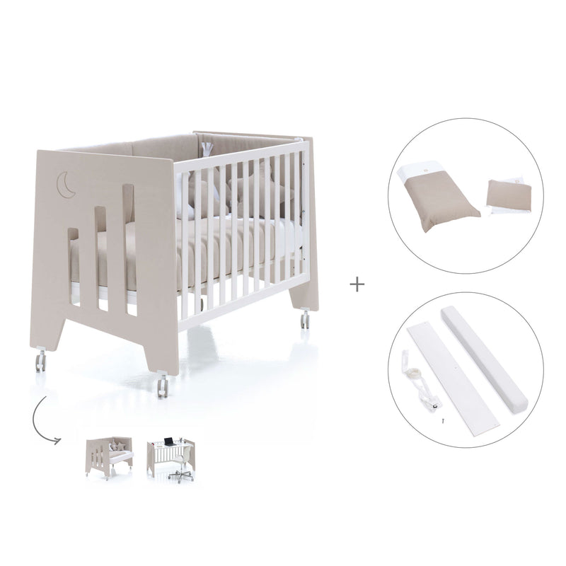 Lettino co-sleeping 60x120 cm (5in1) beige · Omni C181-M7753