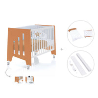 Lettino co-sleeping 60x120 cm (5in1) terracotta · Omni C181-M7783