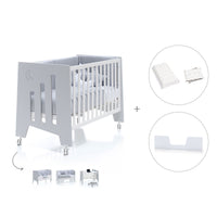 Lettino co-sleeping 60x120 cm (5in1) grigio · Omni C181-M7778