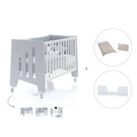 Lettino co-sleeping 60x120 cm (5in1) grigio · Omni C181-M7778