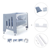 Lettino co-sleeping 60x120 cm (5in1) blu · Omni C181-M7741