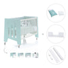 Lettino co-sleeping 60x120 cm (5in1) verde menta · Omni C181-M7755