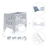 Lettino co-sleeping 60x120 cm (5in1) grigio · Omni C181-M7778