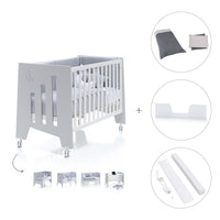 Lettino co-sleeping 60x120 cm (5in1) grigio · Omni C181-M7778