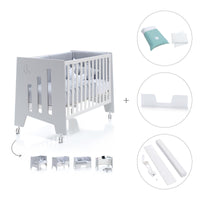 Lettino co-sleeping 60x120 cm (5in1) grigio · Omni C181-M7778