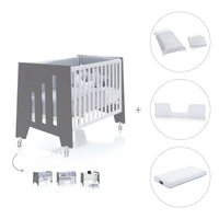 Lettino co-sleeping 60x120 cm (5in1) marengo · Omni C181-M7769