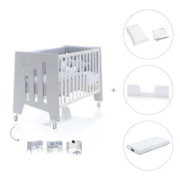 Lettino co-sleeping 60x120 cm (5in1) grigio · Omni C181-M7778