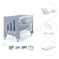 Lettino co-sleeping 60x120 cm (5in1) blu · Omni C181-M7741