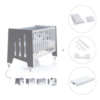 Lettino co-sleeping 60x120 cm (5in1) marengo · Omni C181-M7769