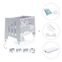 Lettino co-sleeping 60x120 cm (5in1) grigio · Omni C181-M7778