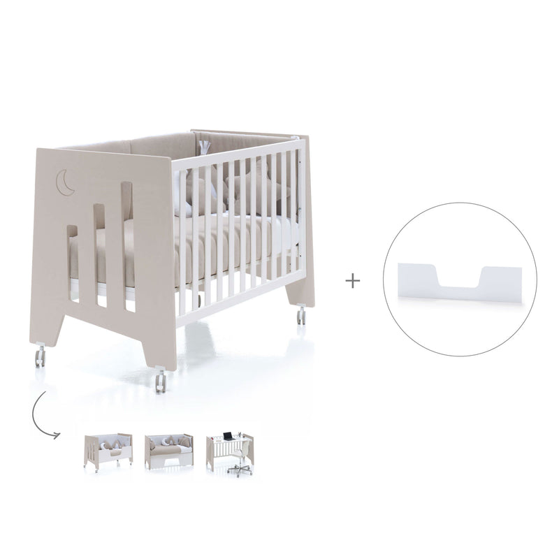 Lettino co-sleeping 60x120 cm (5in1) beige · Omni C181-M7753