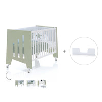 Lettino co-sleeping 60x120 cm (5in1) verde oliva · Omni C181-M7756