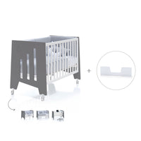 Lettino co-sleeping 60x120 cm (5in1) marengo · Omni C181-M7769